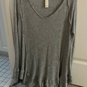 Altar’d State Grey Henley Top